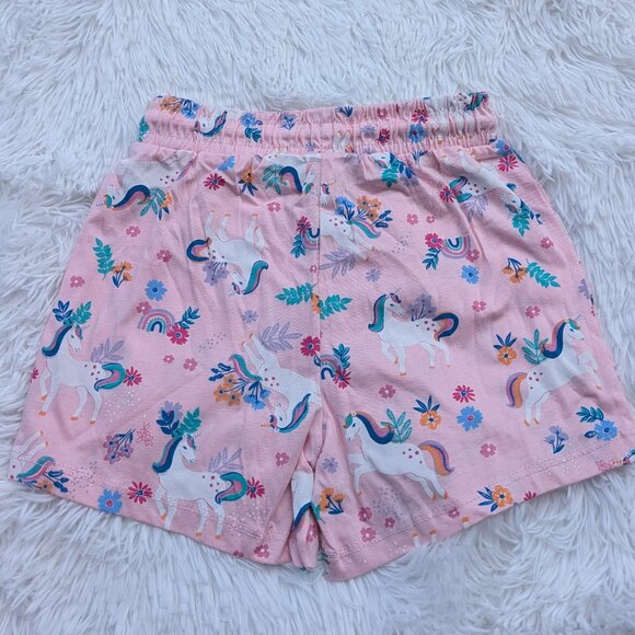 ANKO's Enchanting Playful Summer Unicorn Pink Drawstring Shorts for Girls NWOT - Picture 3 of 9
